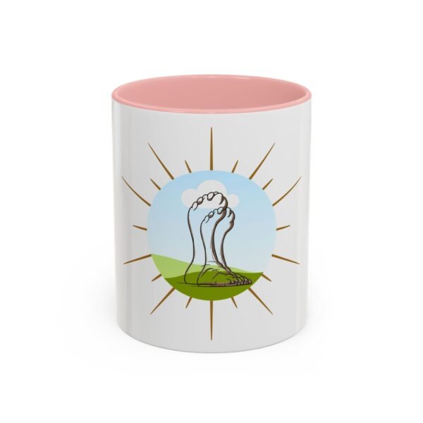 Nature-Inspired Coffee Mug with Footprints Design – 11 & 15 oz – Ideal Gift for Nature Lovers - Image 9