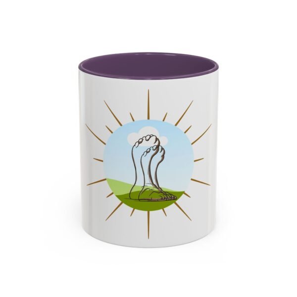 Nature-Inspired Coffee Mug with Footprints Design – 11 & 15 oz – Ideal Gift for Nature Lovers - Image 25