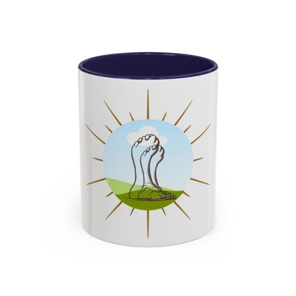 Nature-Inspired Coffee Mug with Footprints Design – 11 & 15 oz – Ideal Gift for Nature Lovers - Image 5